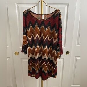 Auditions Multicolor Knit Top